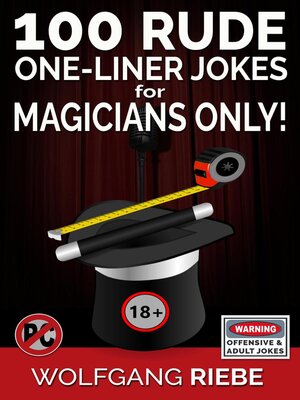 cover image of 100 Rude One-Liner Jokes for Magicians